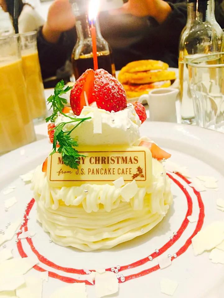 j.sパンケーキ クリスマス限定⛄️|ちろさん