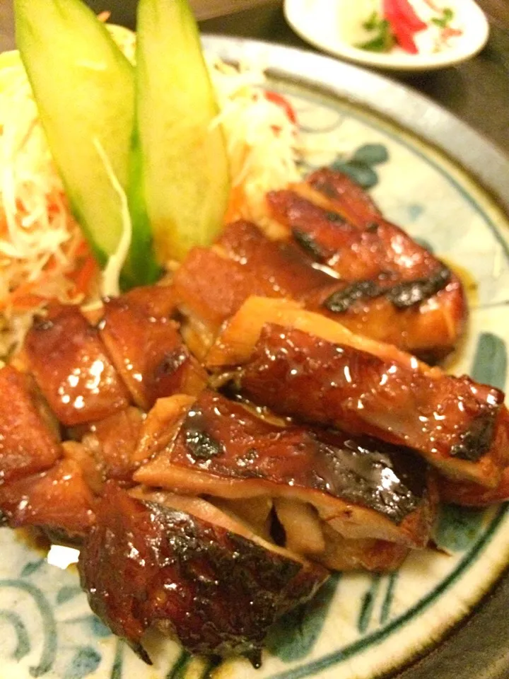 東栄チキンの照り焼き|ダンディ☆和田さん