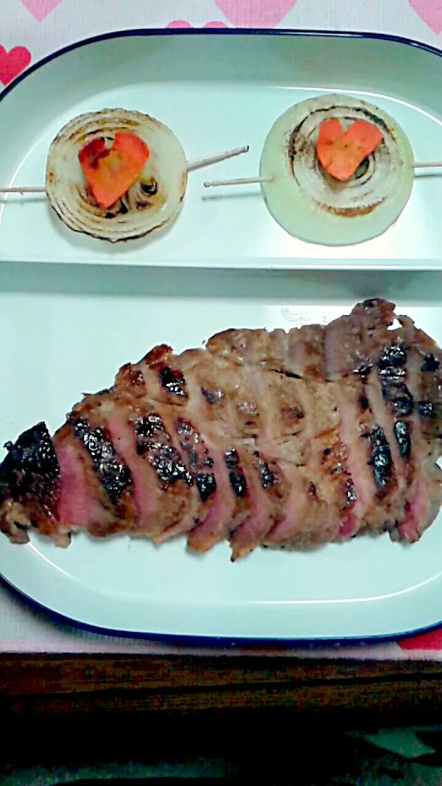 ステーキと玉ねぎ|畑山寧々さん