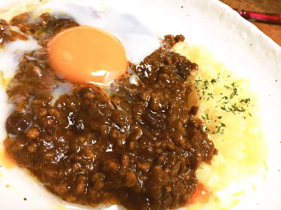 Snapdishの料理写真:ドライカレー♡⃜|まろん◡̈♡⃜さん