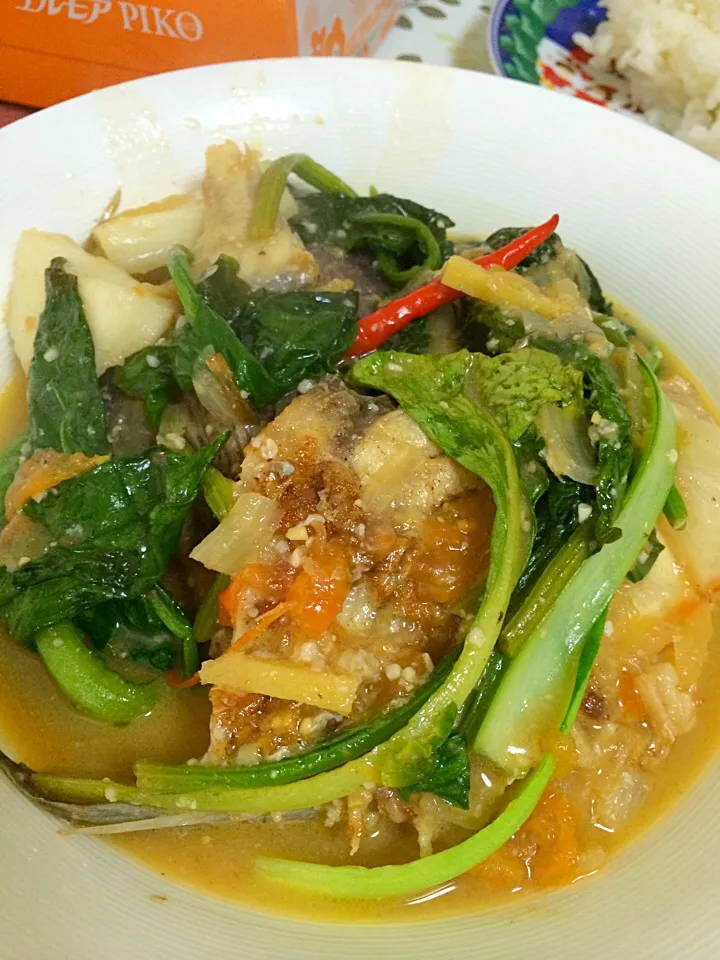 fish with misu!  sinigang sa misu:)|Jessica Perezさん