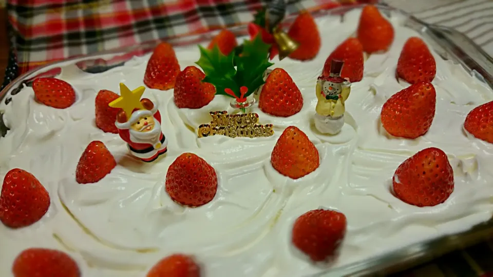 今年のクリスマスはスコップケーキにしました。|tomingさん