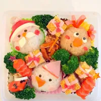 Snapdishの料理写真:クリスマスお弁当♡|シャンティーさん