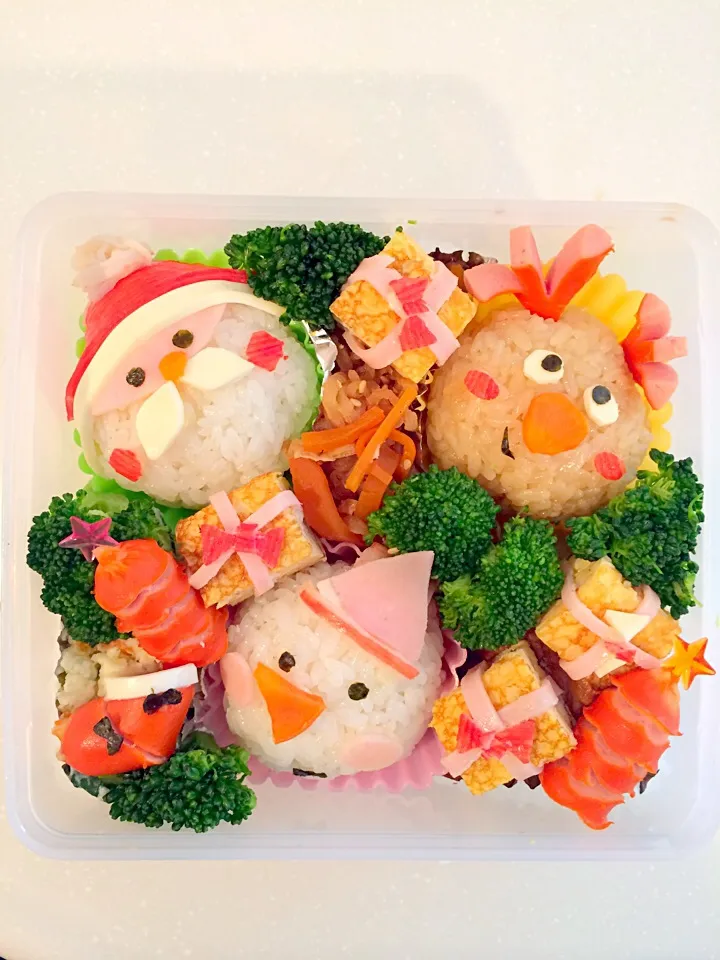 Snapdishの料理写真:クリスマスお弁当♡|シャンティーさん