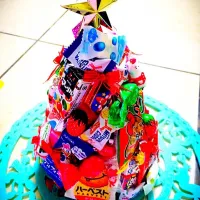 Snapdishの料理写真:お菓子のクリスマスツリー|mikaさん