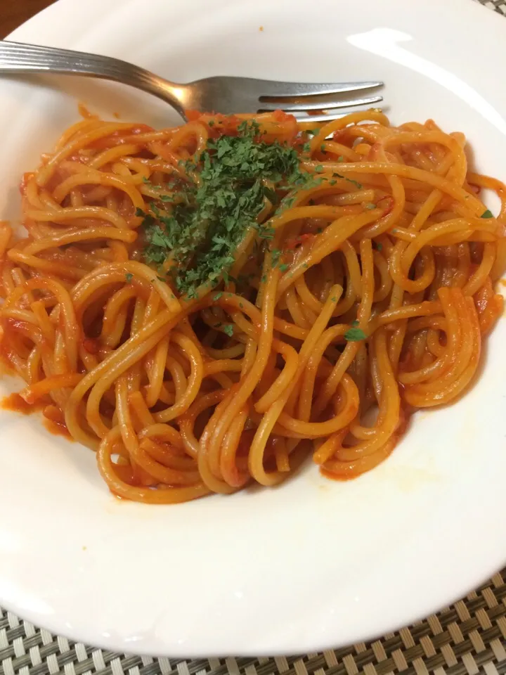 青の洞窟パスタ|ますおさん