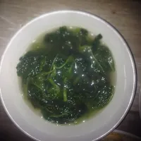 Snapdishの料理写真:Sayur bayam|aswin ndさん