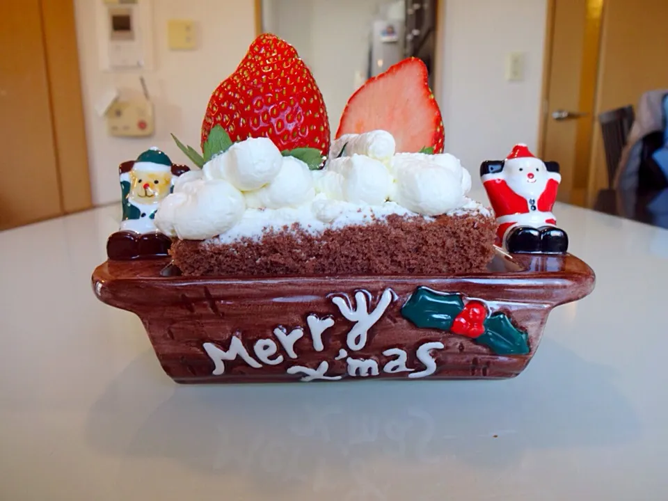 Snapdishの料理写真:Christmas chocolate  cupcake 🎅🎄🎉🍰|sirakorn owadaさん