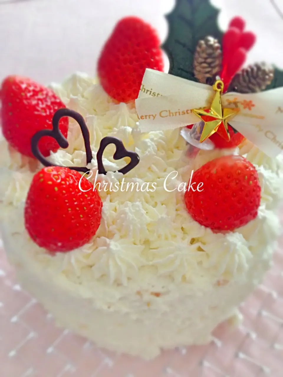 🎄 娘作 Christmas Cake 🎅|thanksanさん