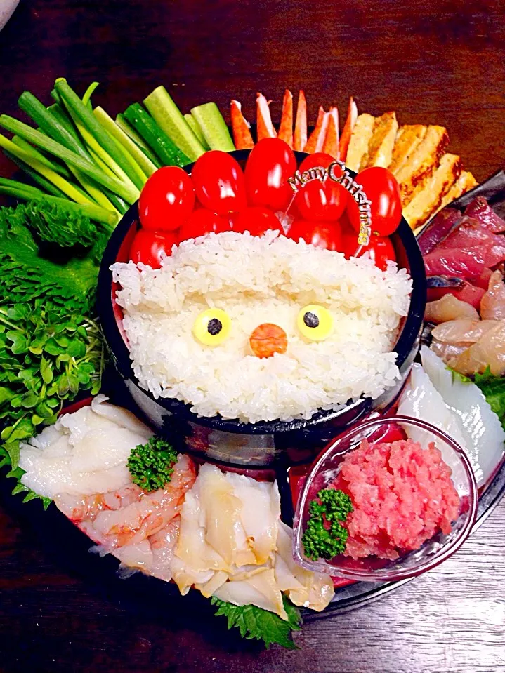 🎅クリスマス手巻き寿司🎄|富士子🍒🐰🍓さん