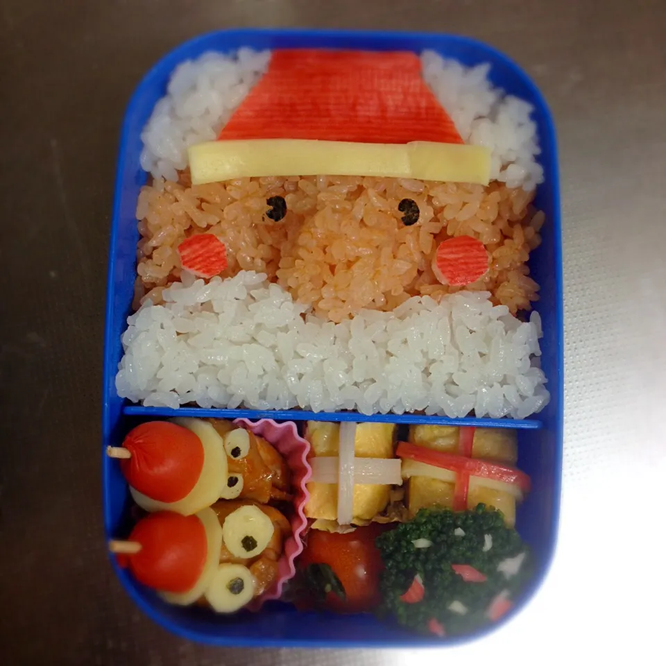 サンタさん弁当〜(^q^)♡|奈央さん