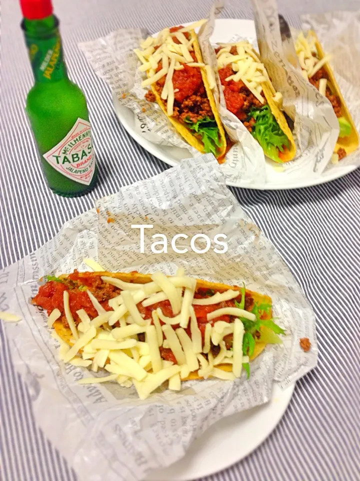 Snapdishの料理写真:🎄 Tacos   タコス 🎅|thanksanさん