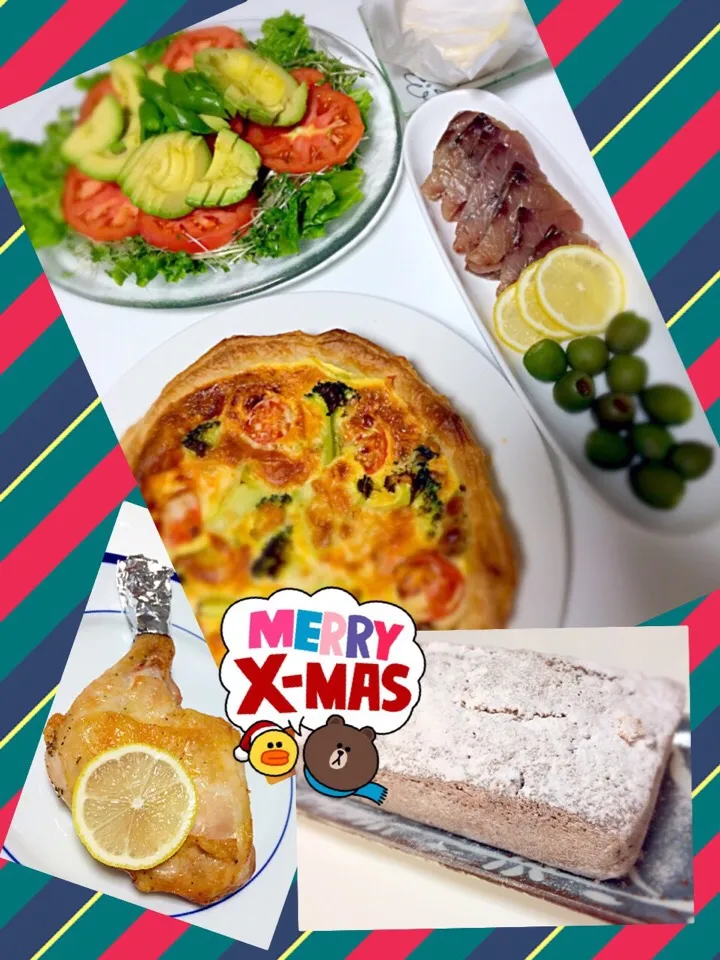 クリスマスイブの晩ごはん|しーさん