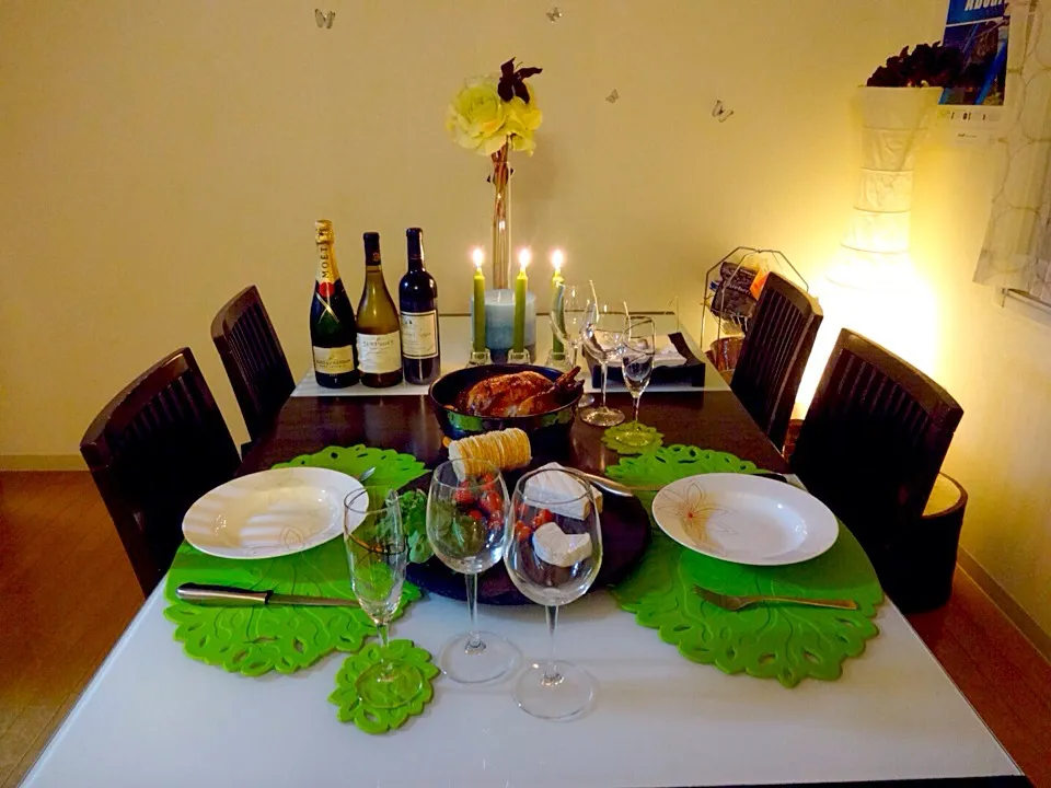 Christmas Eve dinner|sirakorn owadaさん