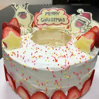 Snapdishの料理写真:クリスマスケーキ|みかさん