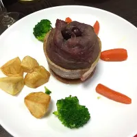 Snapdishの料理写真:鹿のトルネードロースト|あさこさん