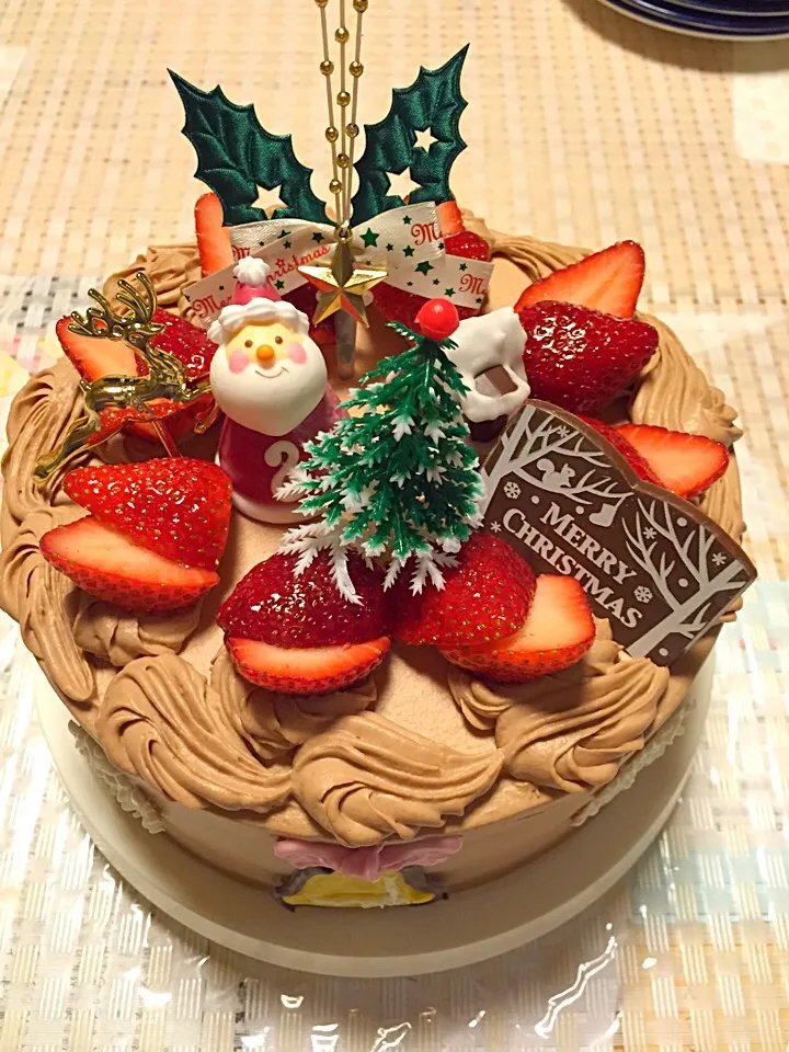 妻が作ったクリスマスケーキ|佐野冬樹さん