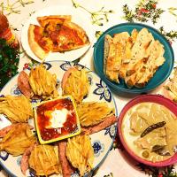 スイートチリとサワークリームがポテトに合うのです。