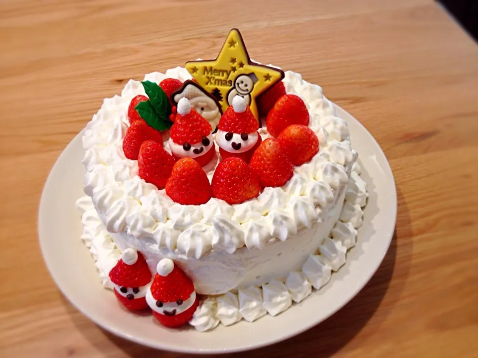 手作りクリスマスケーキ|佐伯はるかさん