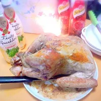 Snapdishの料理写真:七面鳥の丸焼き!!|†さくら†/Sakulaさん