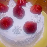 手作りクリスマスケーキ♡|nanahoさんさん