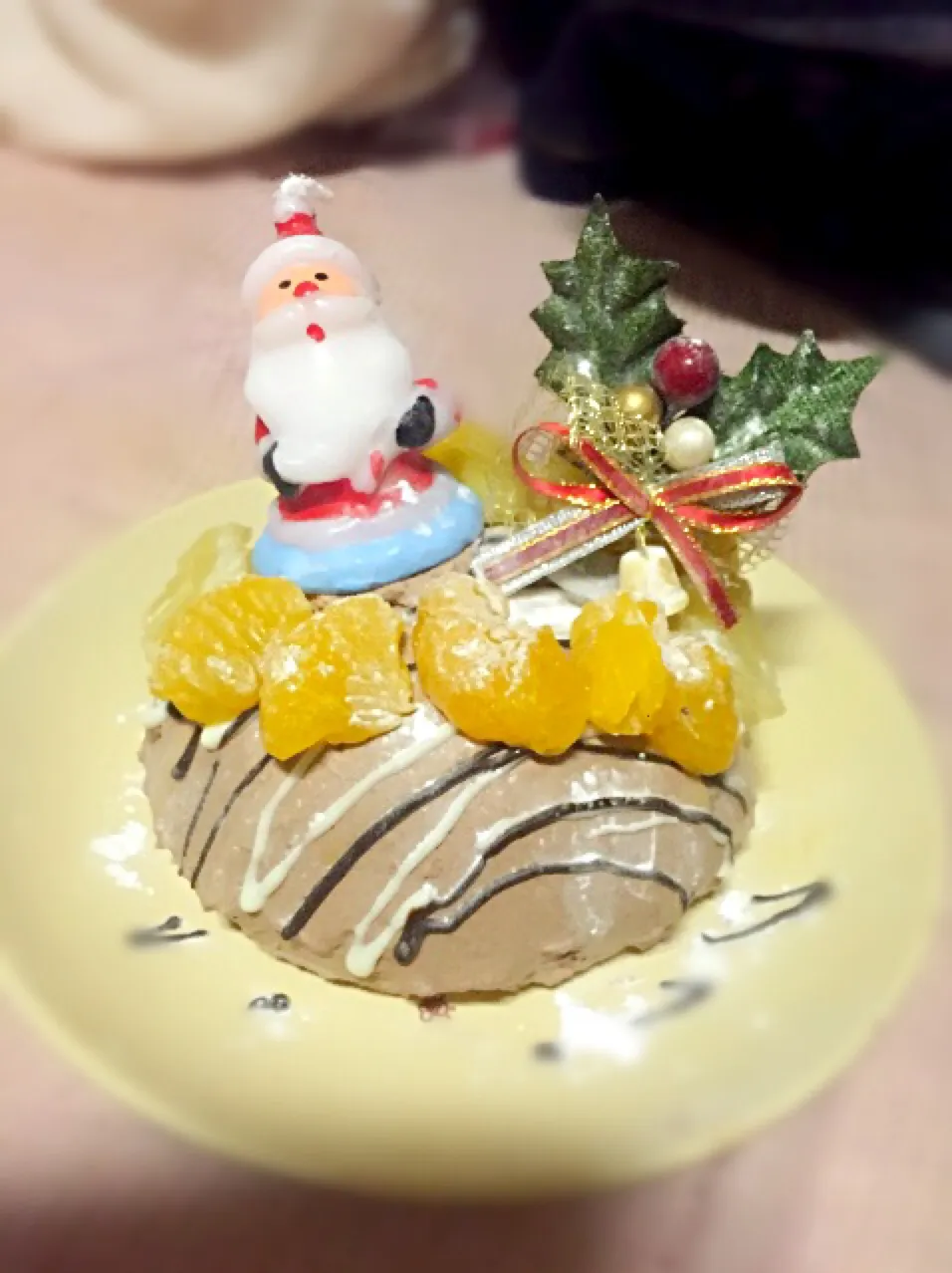 メロンパンクリスマスケーキ|ゆみえさん