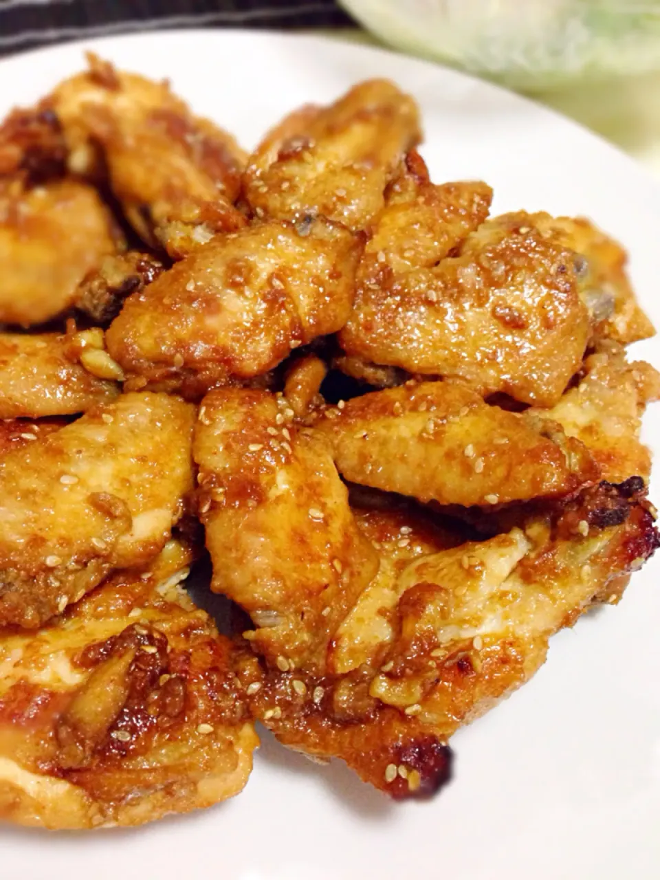 Christmas feasting@Home. Baked sticky sesame chicken wings|coxiella24さん