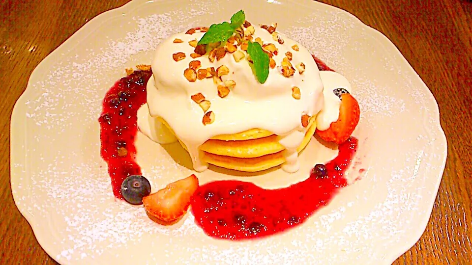 Xmas pancake @afternoon tea|ともさん