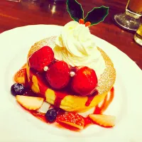 Snapdishの料理写真:Xmas pancake @星野珈琲|ともさん