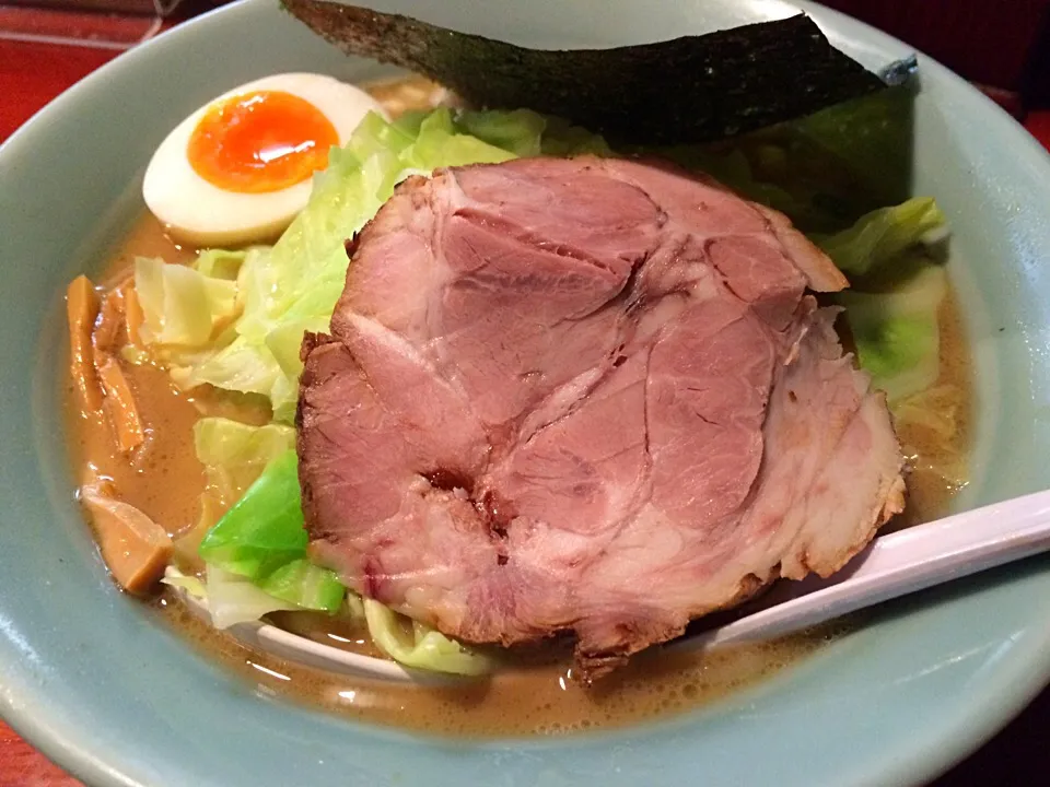 Snapdishの料理写真:キャベツラーメン 中盛り|tecklさん