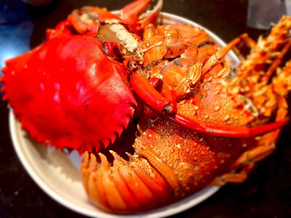 Christmas Eve Dinner -Lobster and Crab-|Yumi Francisca Aoyamaさん