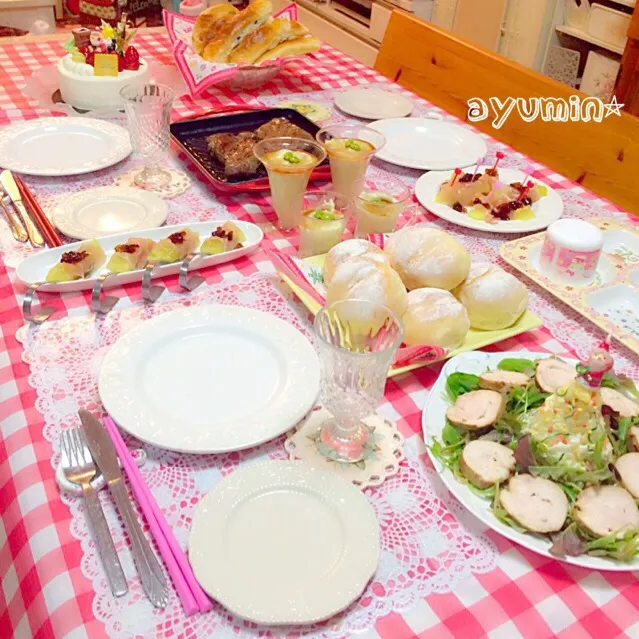 Snapdishの料理写真:♡Xmas party♡|あーみ♡さん