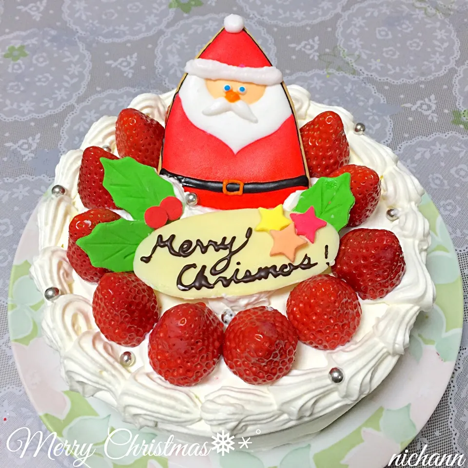 Snapdishの料理写真:クリスマスケーキ|nichannさん