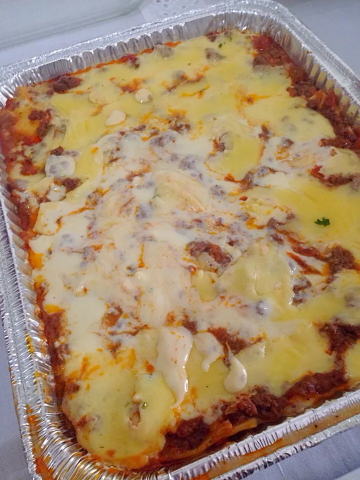 Snapdishの料理写真:Lasagna|Cru Sunさん