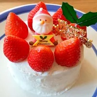 一歳の息子に☆ヨーグルトクリスマスケーキ☆|ありささん