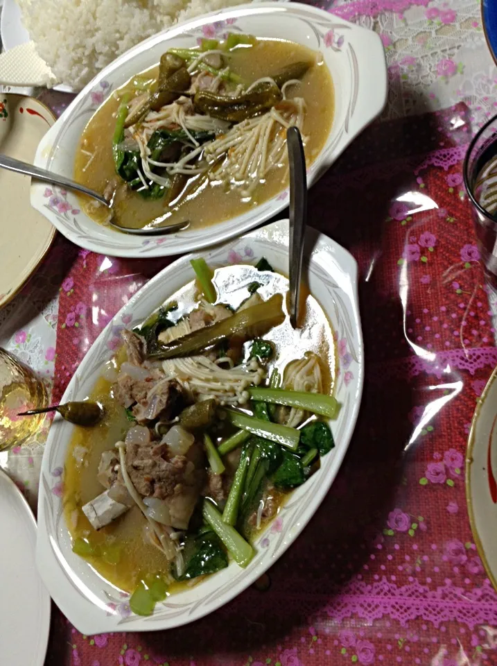 Snapdishの料理写真:Sinigang na butobuto|Yoko Matsumotoさん