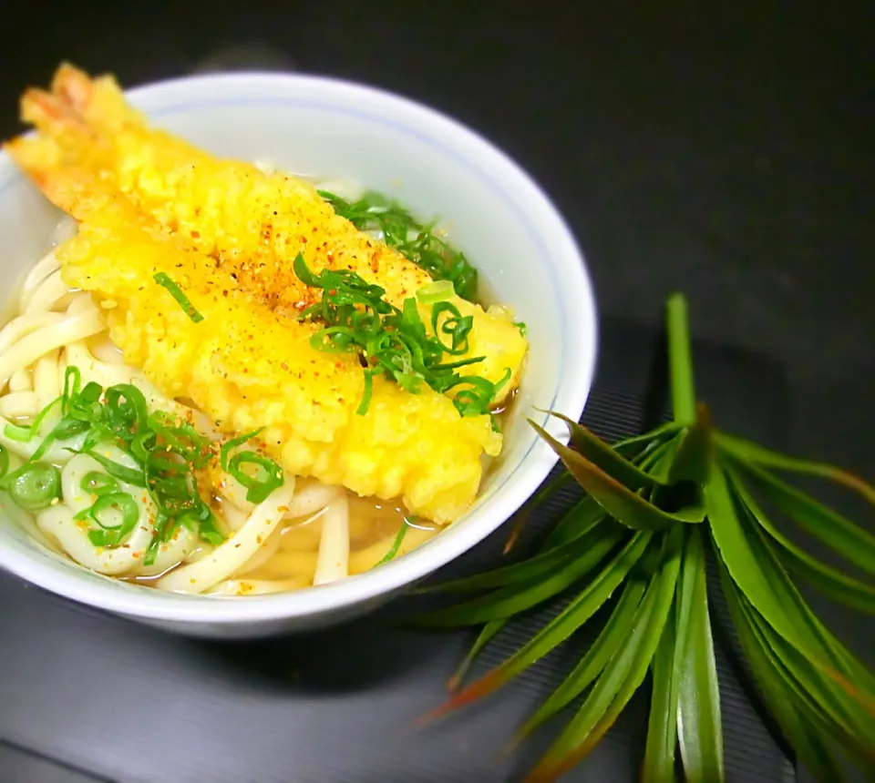 Snapdishの料理写真:てんぷらうどん  やっぱり暖まるし美味しい|Hiroshi  Kimuraさん