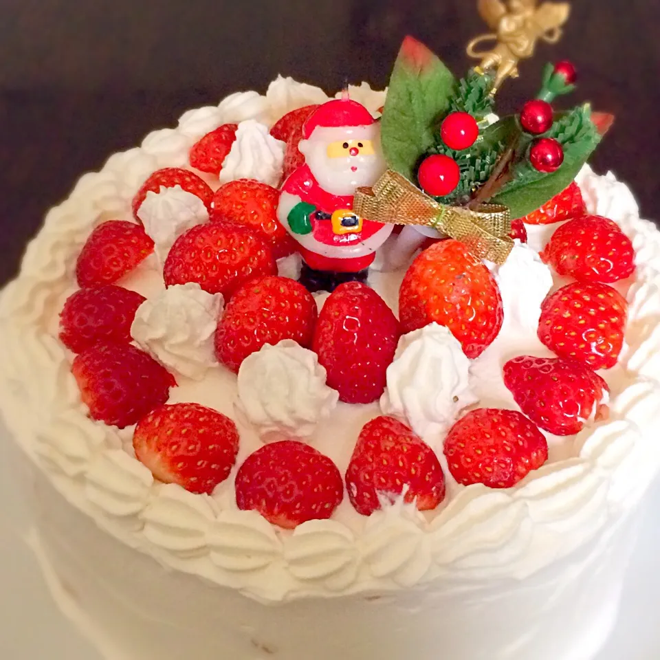 いちごたっぷりクリスマスケーキ|りなーんさん