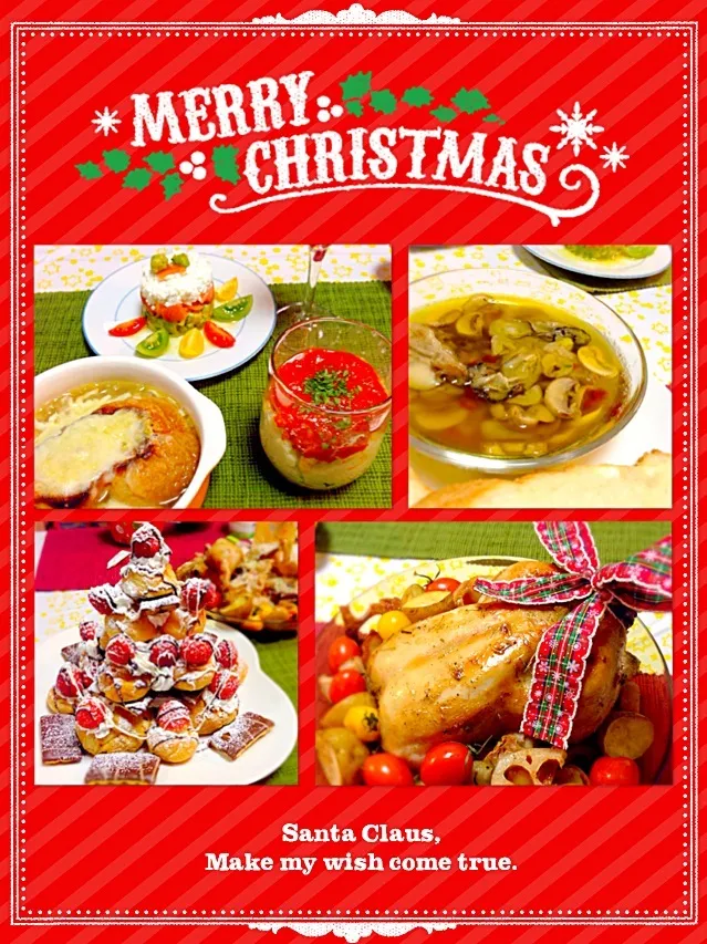 ☆2014年のChiristmas Dinner Menu☆|Mami Shindoさん