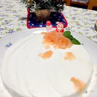 Snapdishの料理写真:クリームチーズケーキ|Mariko Murakamiさん