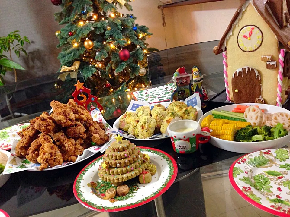 Christmas Eve's dinner 2014|休日限定ままさん