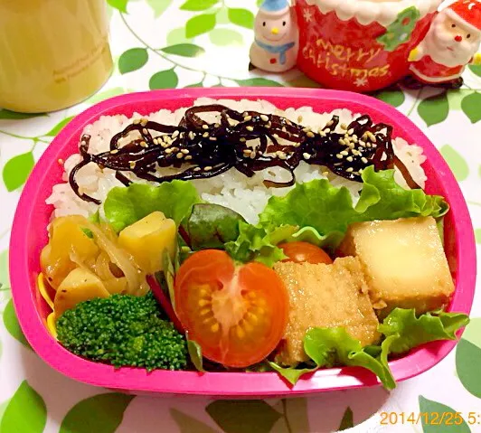 あたしのお弁当〜2014.12.25|こんぺいとうさん