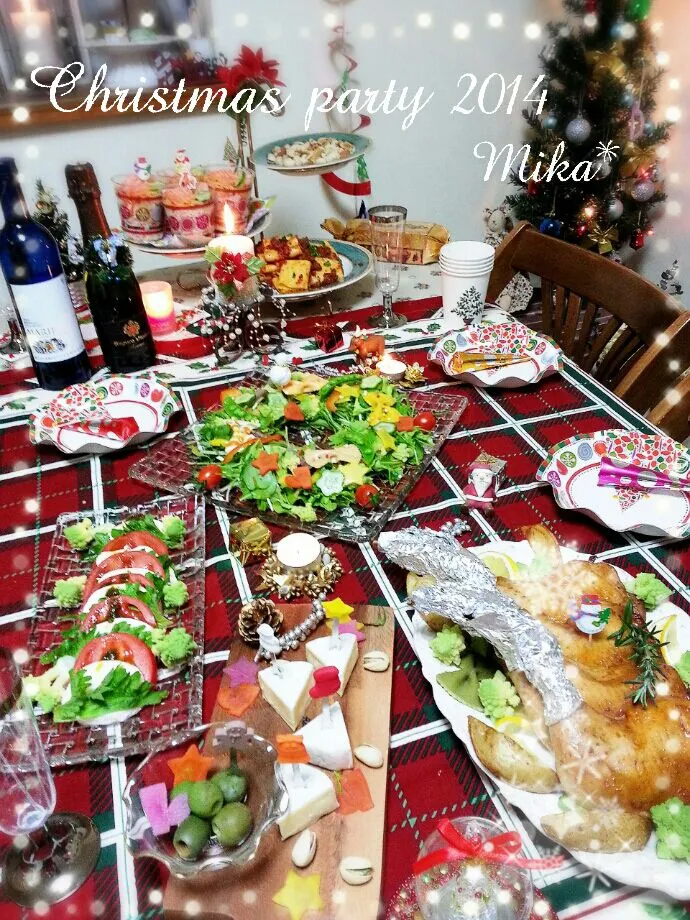 Xmas Dinner 2014🎅🎄✨|Mika❈さん