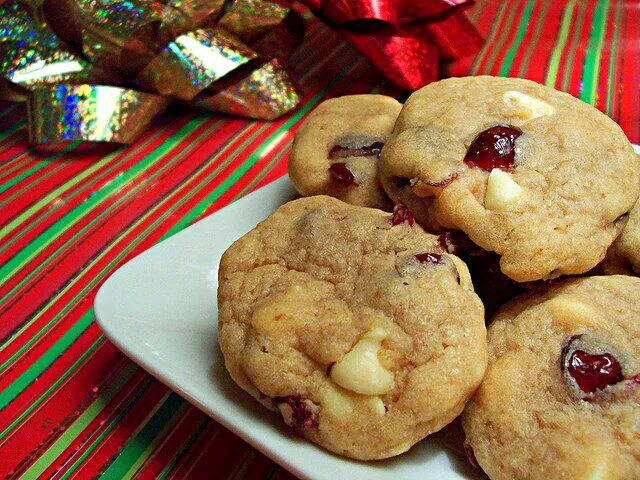 Cranberry & White Chocolate #Christmas #Cookies #Dessert #Snack/Teatime #Holidays/Celebrations|Alisha GodsglamGirl Matthewsさん