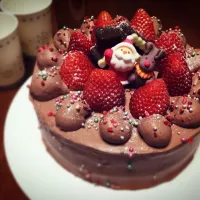 Snapdishの料理写真:クリスマスケーキ☆2014|けいさん