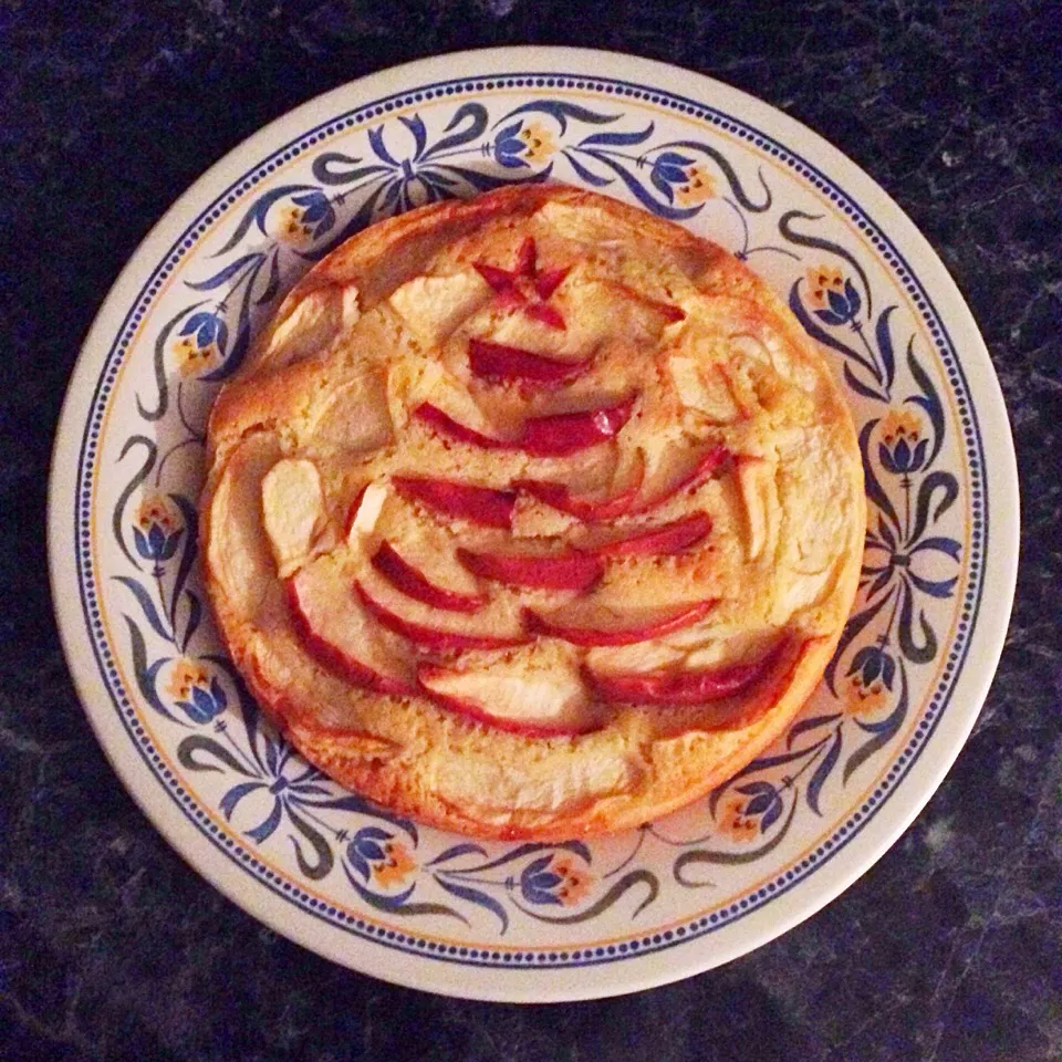 Christmassy Apple Butter Cake|Meeさん