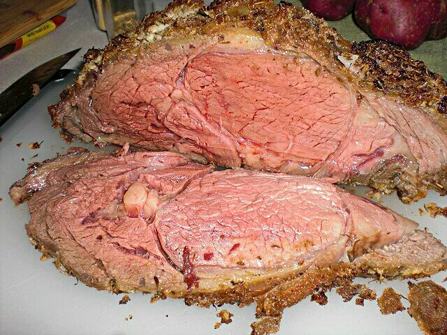 #Christmas #Dinner My Cousin Prime Rib #Meat/Poultry #Main dish #Holidays/Celebrations 🎄🎄🎁🎄🎄|Alisha GodsglamGirl Matthewsさん