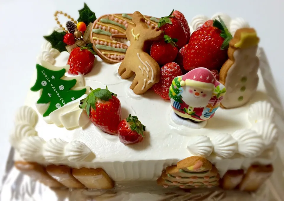 クリスマスケーキ|ネコひげさん