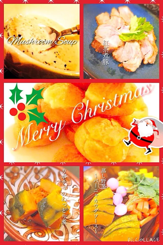 Snapdishの料理写真:2014 Xmasパーティー|アキコさん