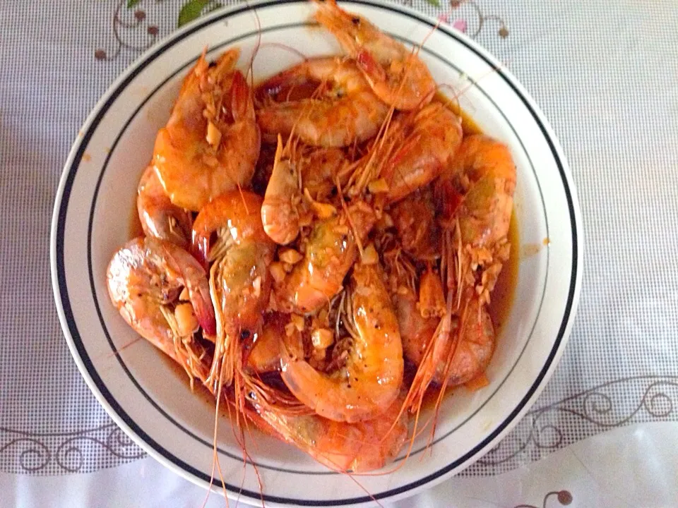 Garlic shrimp in white wine|Mary Joyce Pangilinanさん